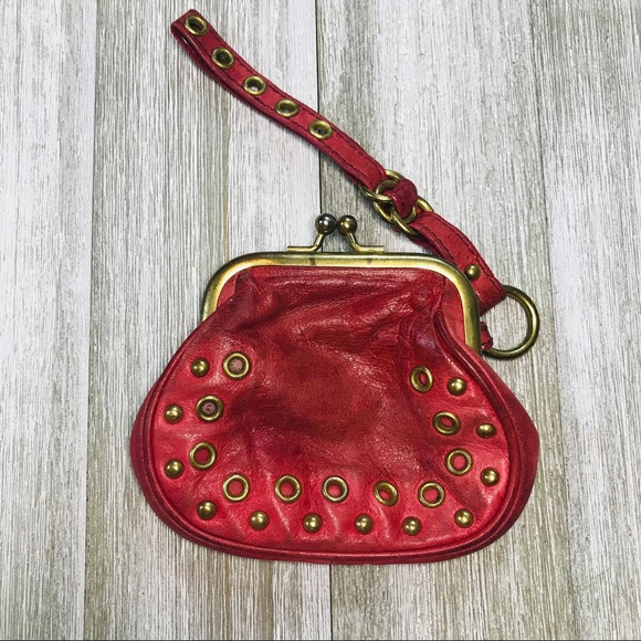 Marc Jacobs Red Leather Change Purse - Picture 5 of 6